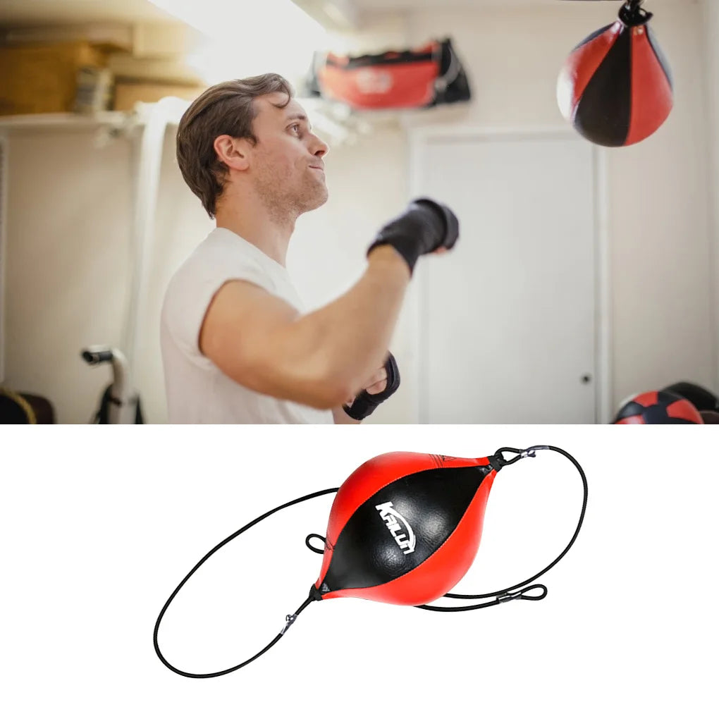 Leather Punching Ball Pear Boxing Bag