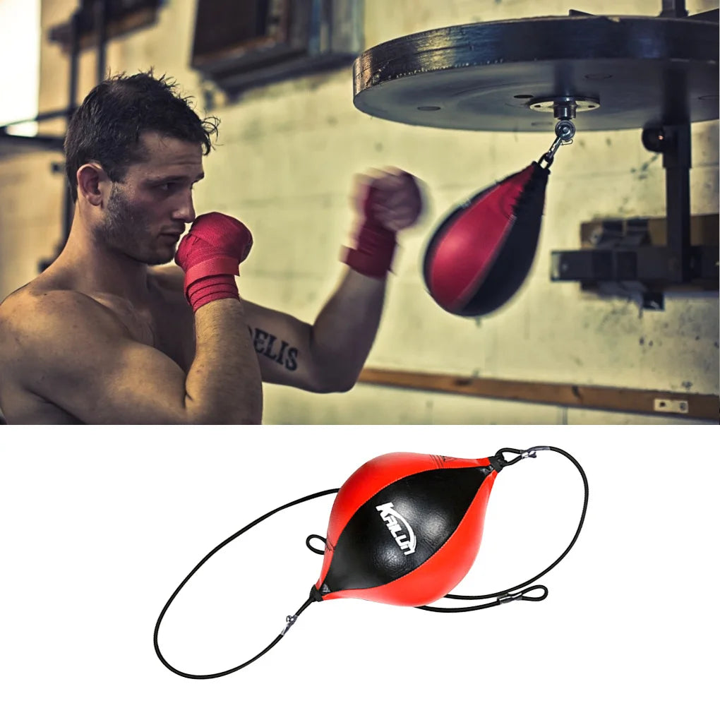 Leather Punching Ball Pear Boxing Bag