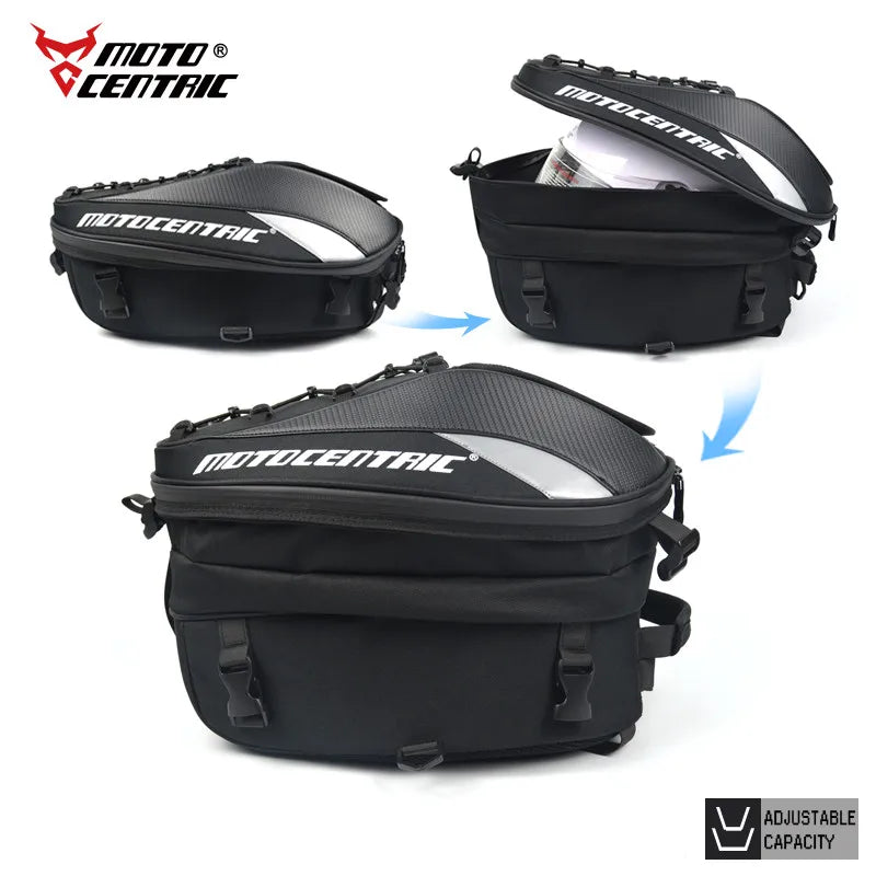 Motocentric Waterproof Motorcycle Tail Bag Multifunction