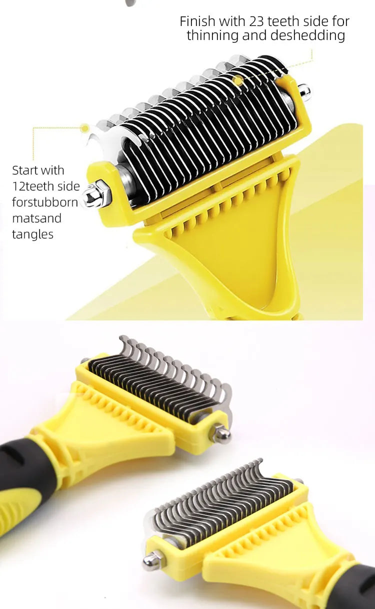 Hair Removal Comb Brush Double sided