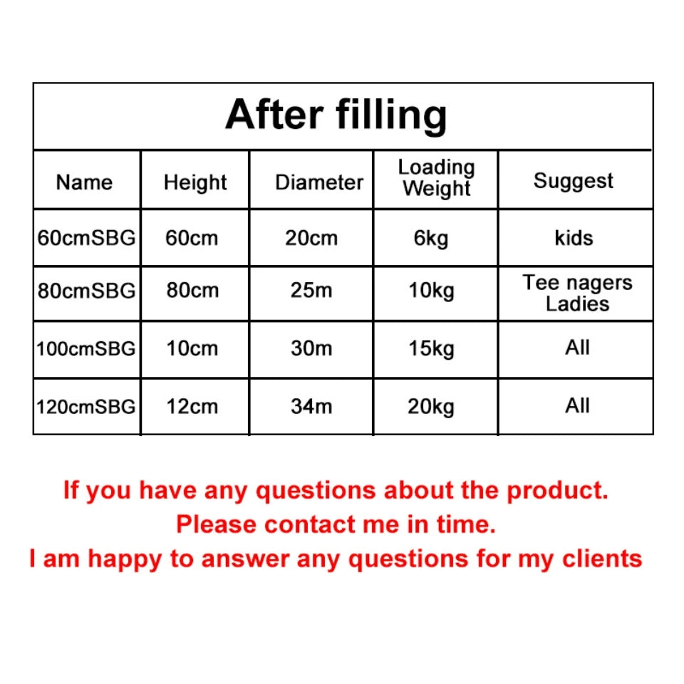 Professional Boxing Punching Bag