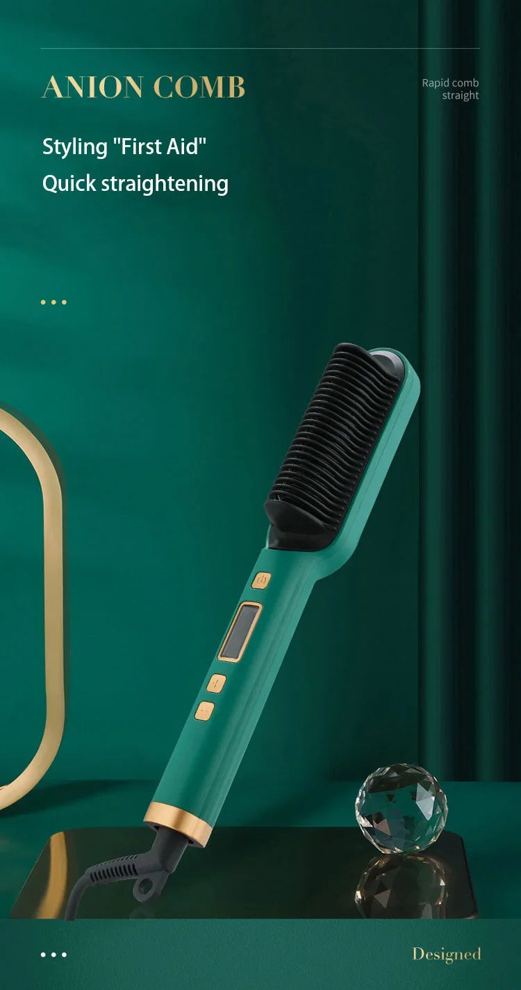 Thermostatic hair straightener