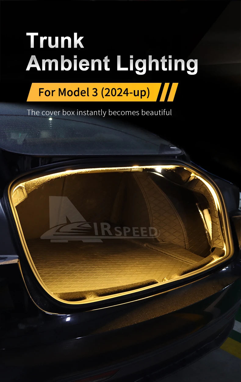 Rear Trunk Light For Tesla Model 3 Highland