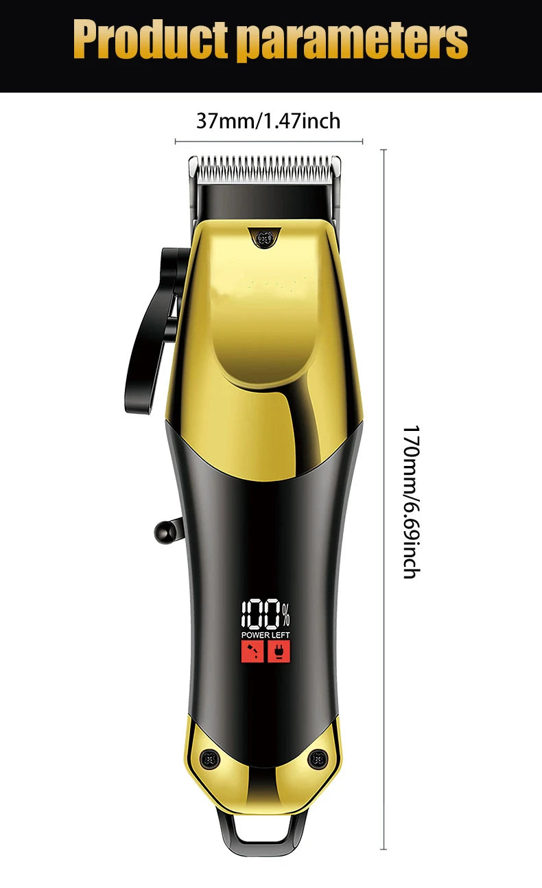USB Rechargeable Hair Clippers for Men