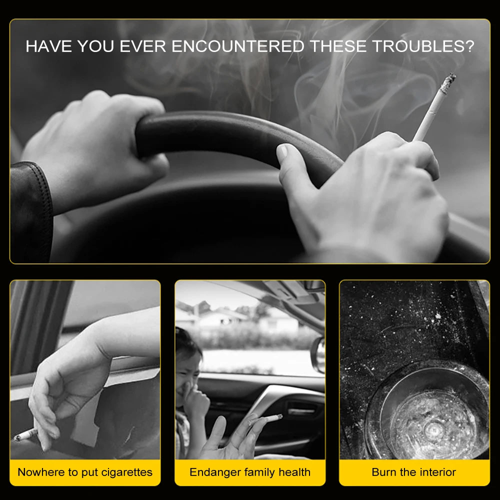 Car Ashtray Portable Box Auto Accessories For DS3 Crossback