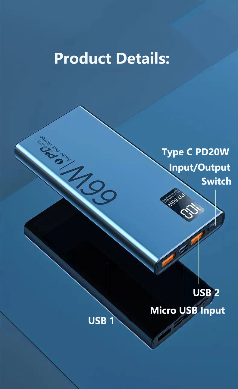 Power Bank ( 10000mAh / 20000mAh / 30000mAh )