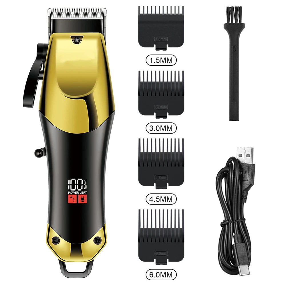 USB Rechargeable Hair Clippers for Men
