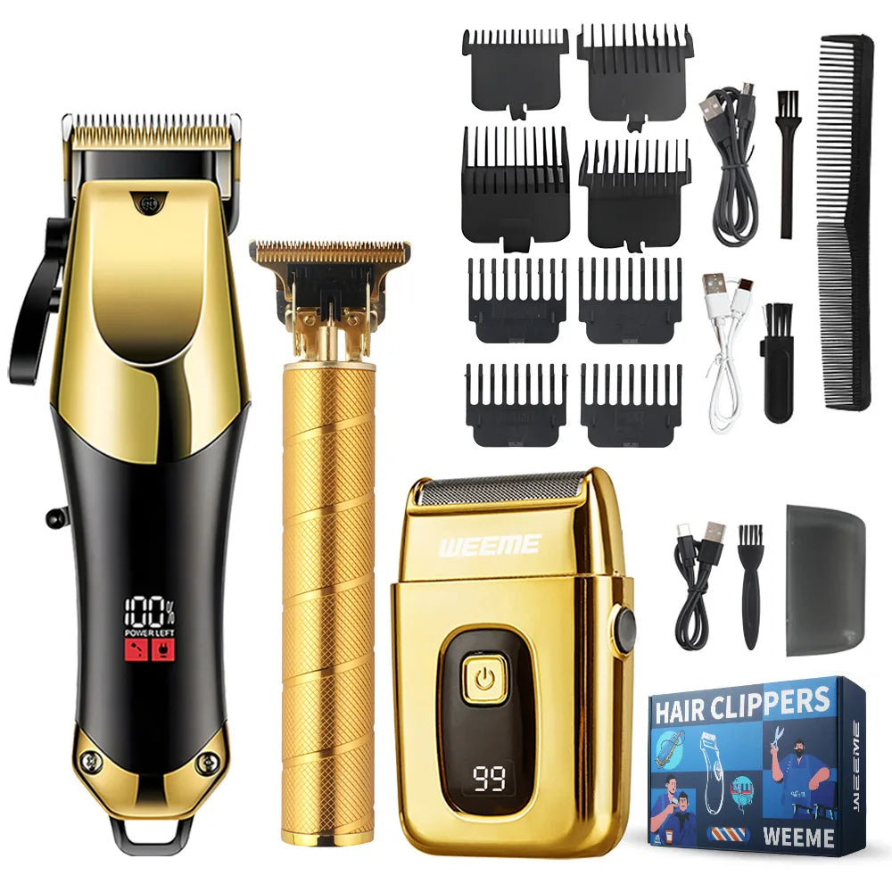 USB Rechargeable Hair Clippers for Men