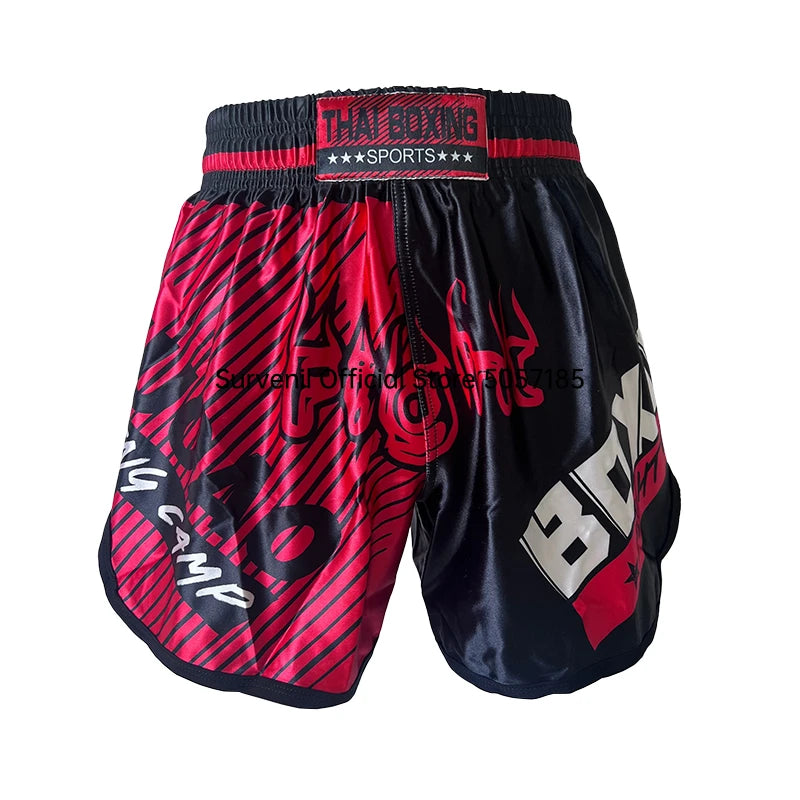 Muay Thai Shorts Men Women Child Boxing Shorts