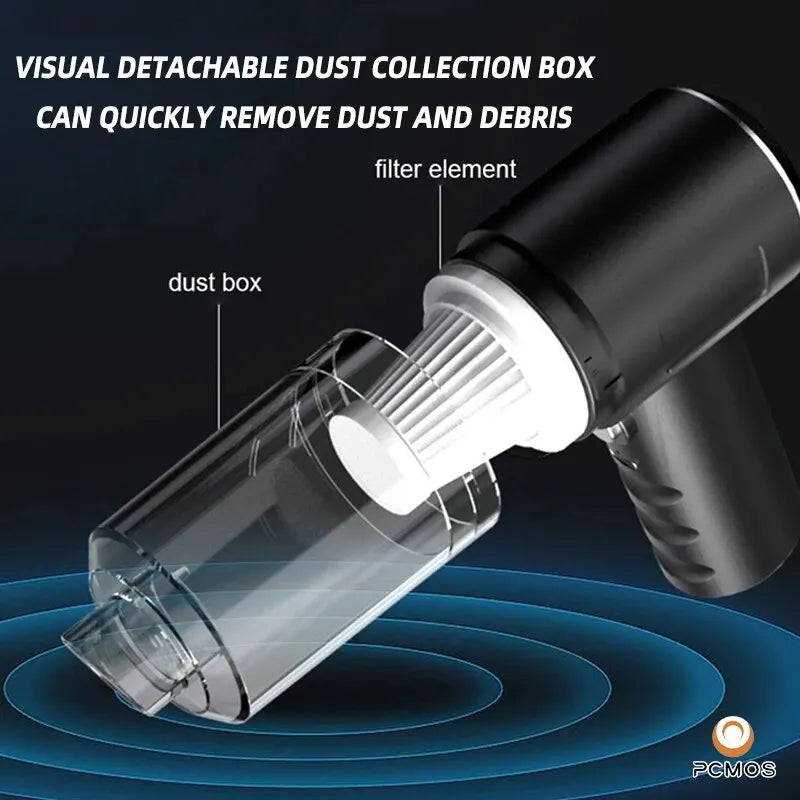 PCMOS 1PC Wireless Vacuum Cleaner