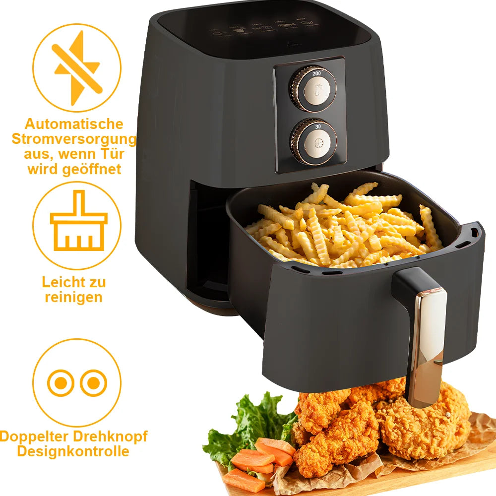 4/5/6/7/10/12L Electric Air Fryers
