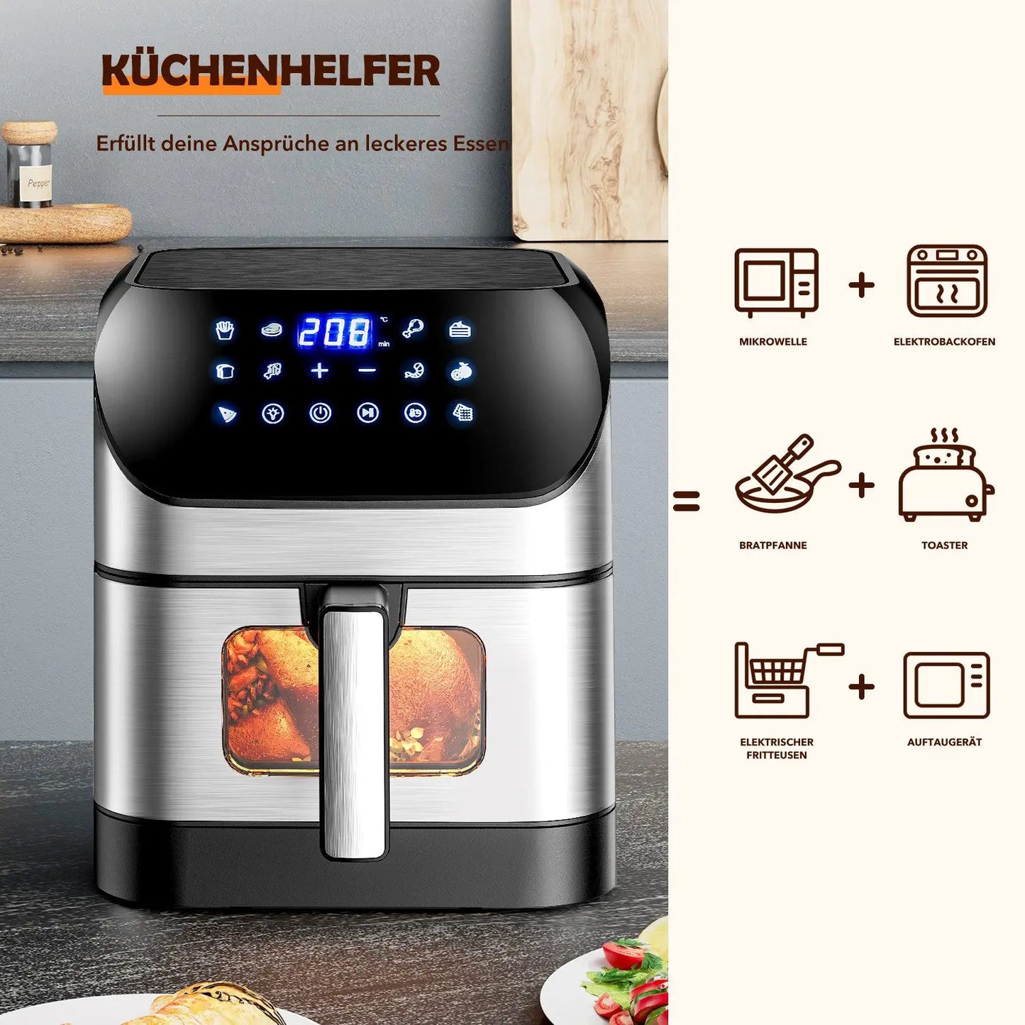 Hot Air Fryer 8L