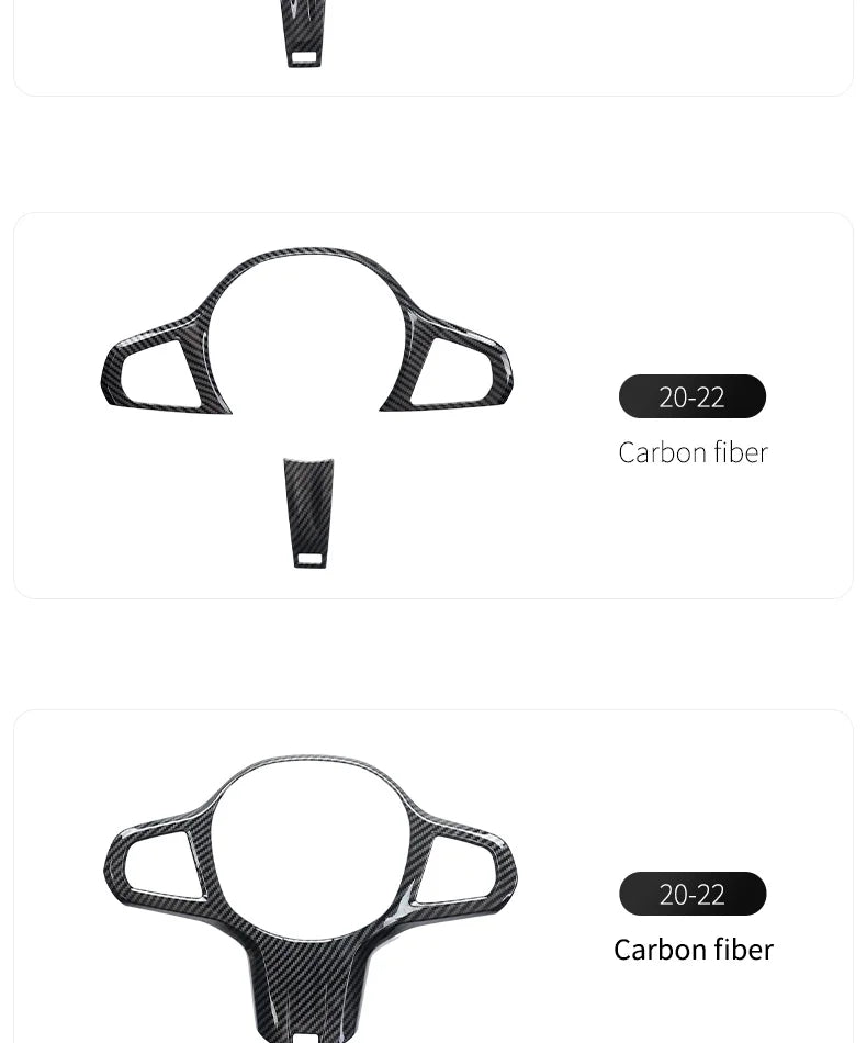 Car Styling Steering Wheel Trim Cover Sticker Decoration Accessory For BMW - Krass Market
