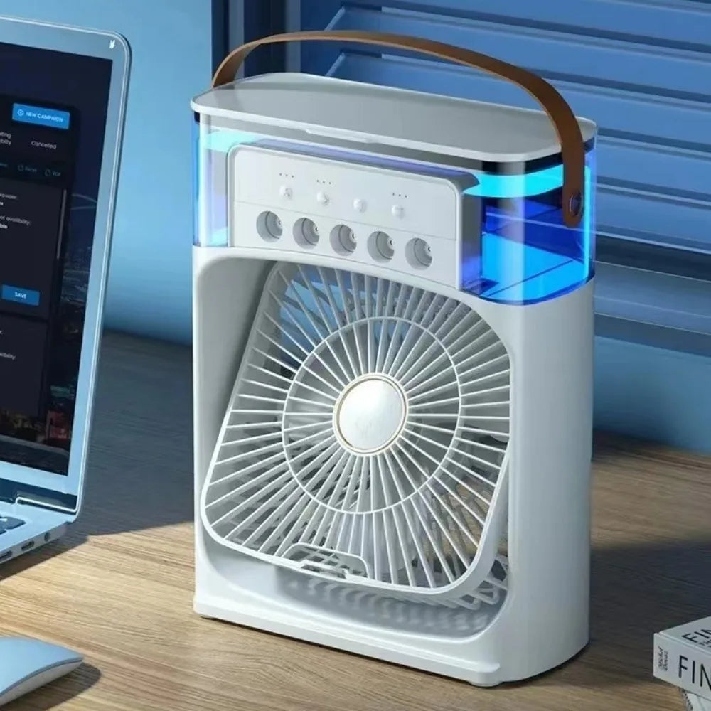 New Five-hole Spray Fan USB Desktop Humidifier Portable