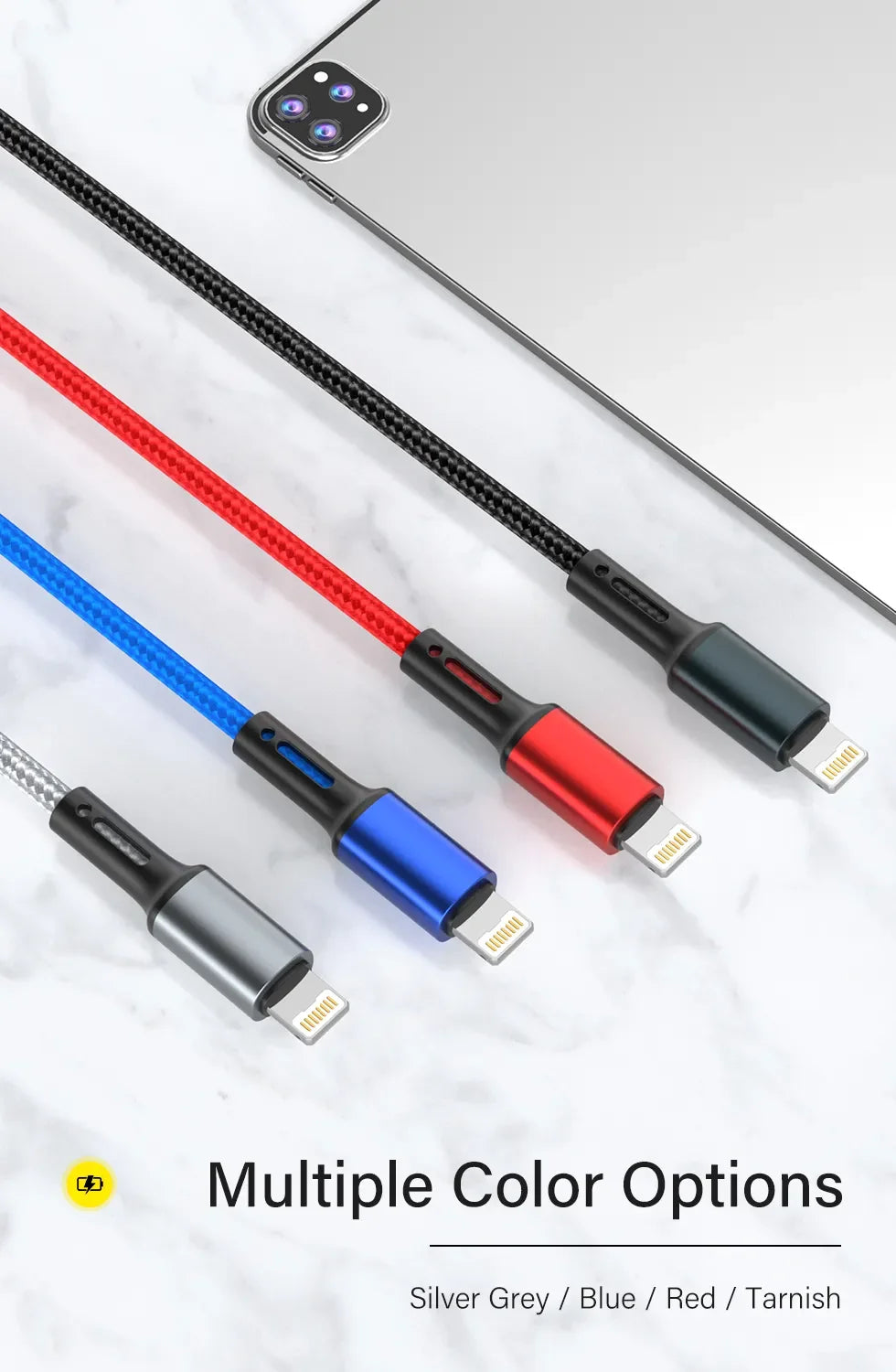 3A USB Cable For iPhone