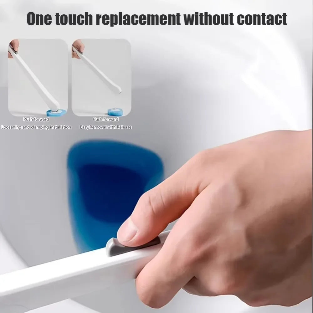 Disposable Toilet Brush Set