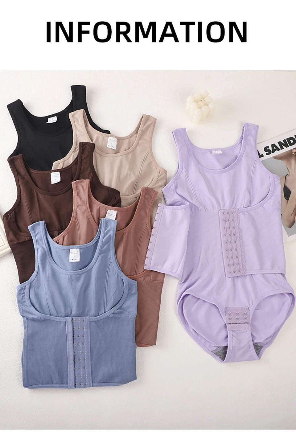 New Bodysuit Shapewear With Zipper Belt Women Krass Market Krass Market .