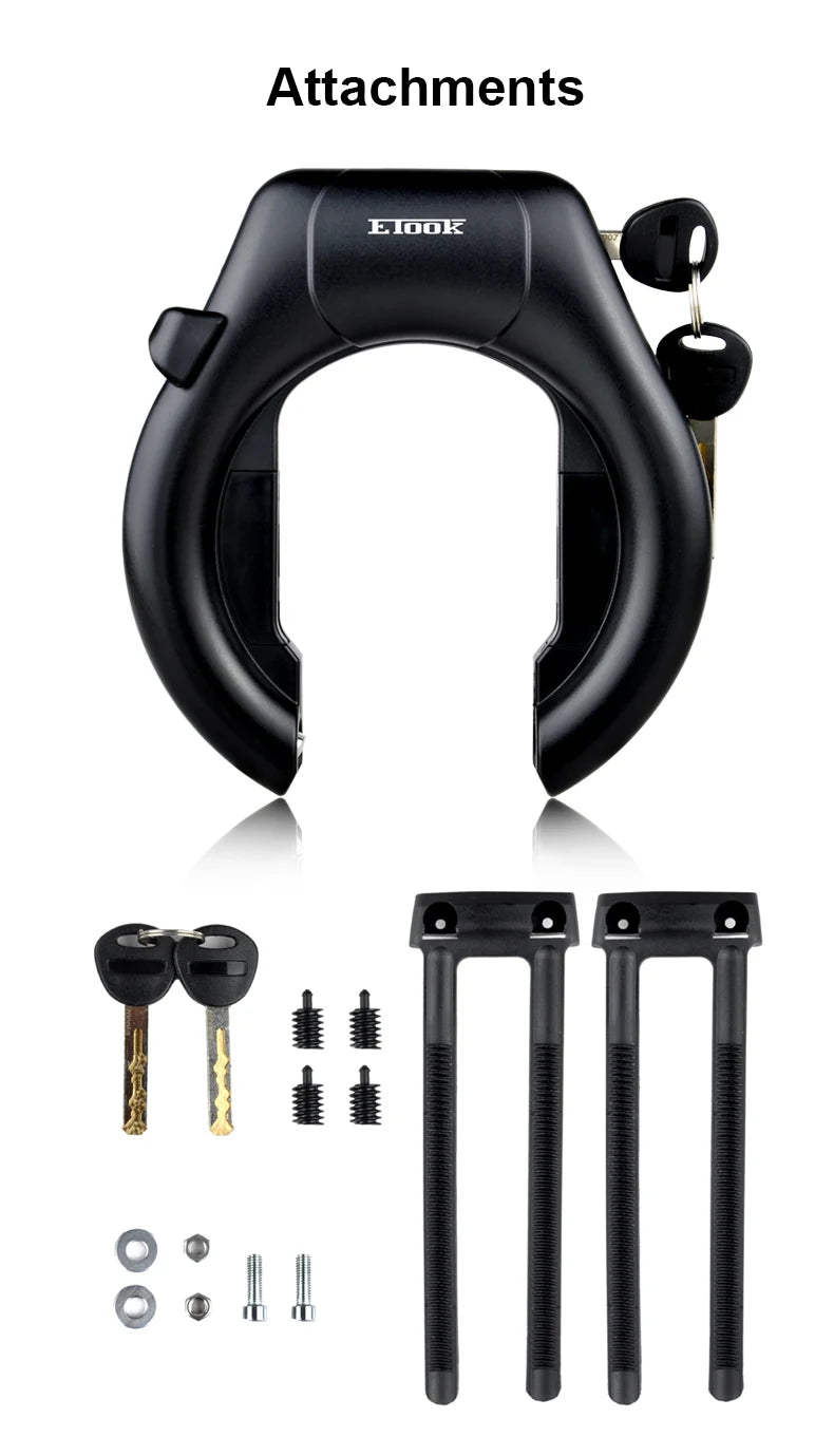 ETOOK Bike Horseshoe Lock Anti-Theft