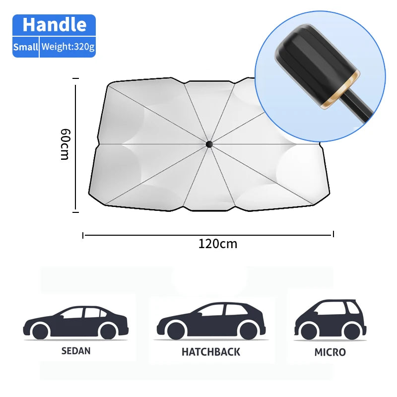 Car Sunshade Windshield Umbrella Front Sun