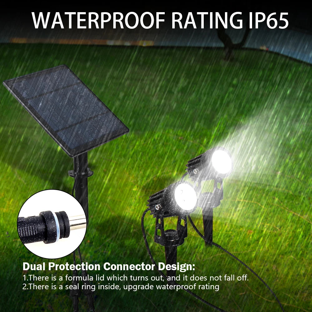 Solar Powered Spotlight LED