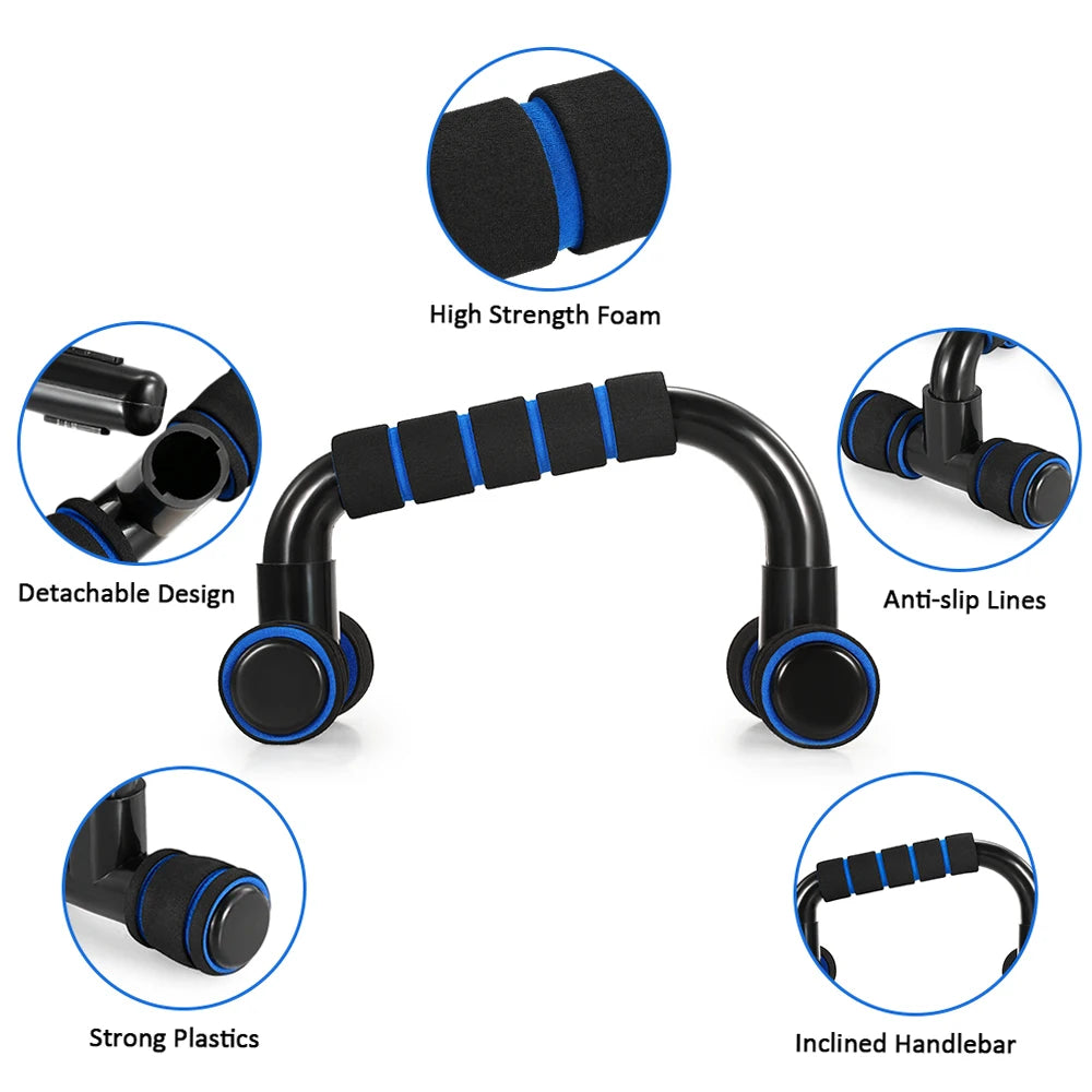 New 5 In 1 Abdominal Fitness Wheel