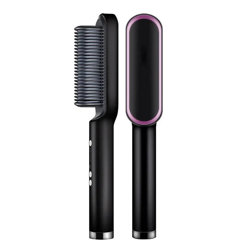 Thermostatic hair straightener