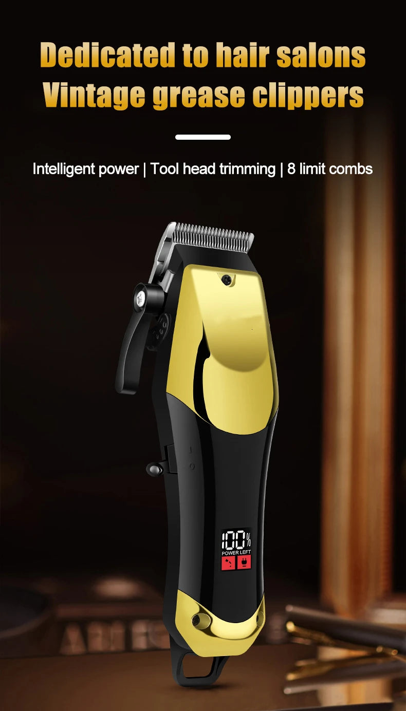 USB Rechargeable Hair Clippers for Men