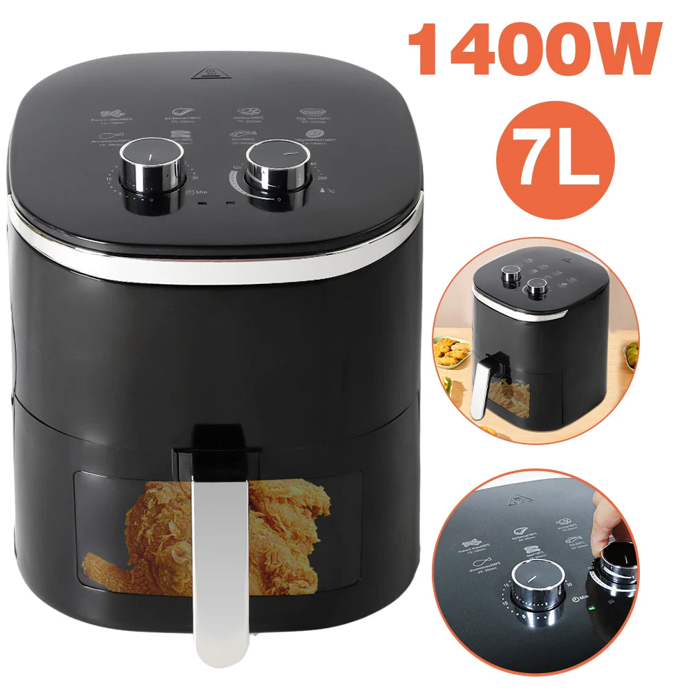 4/5/6/7/10/12L Electric Air Fryers