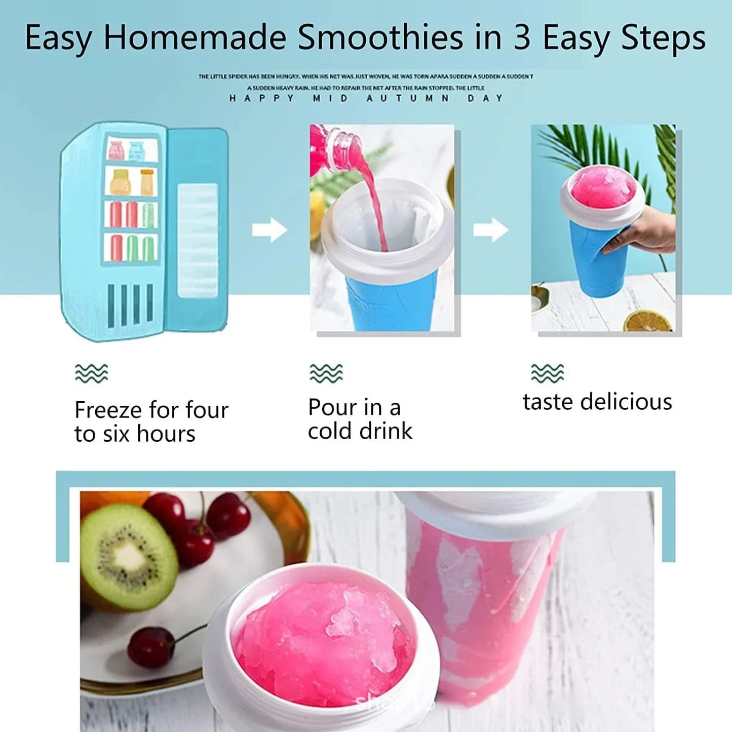 Frozen Magic Slushie Maker Cup