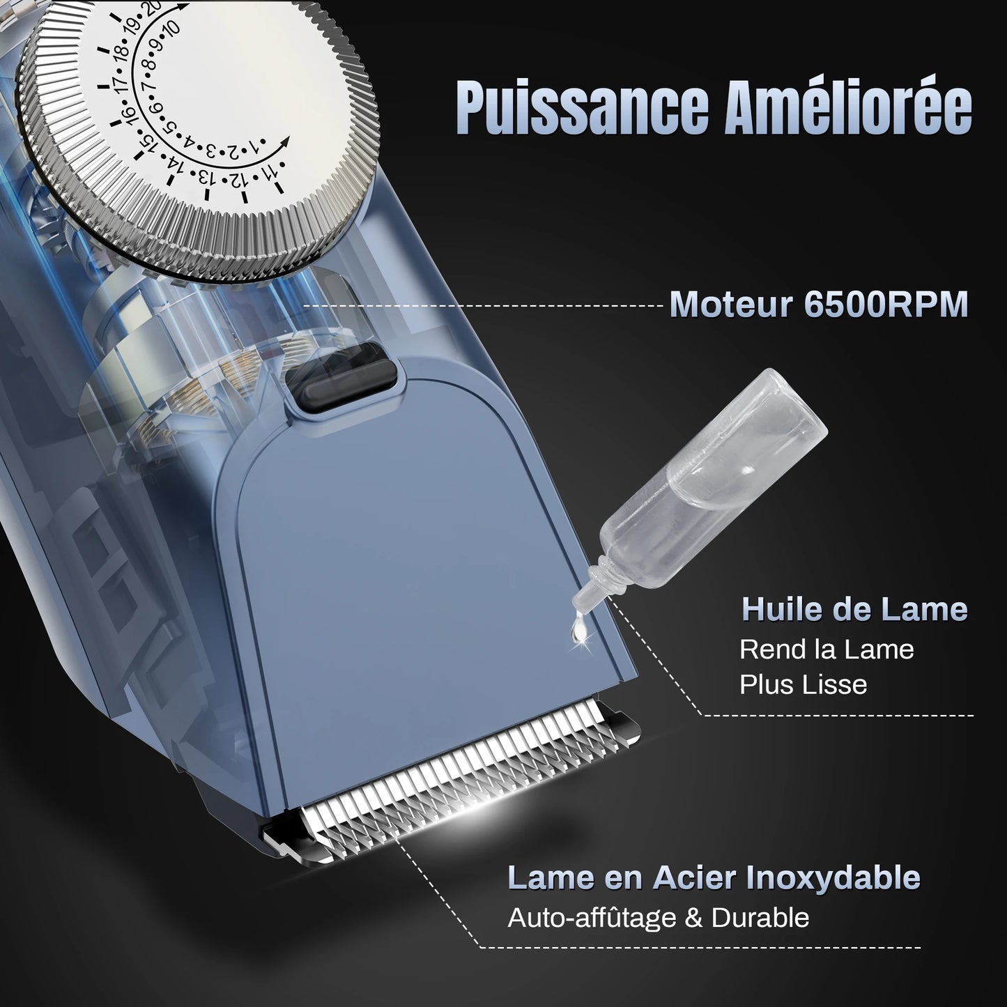 Professional Electric Hair Clipper Men