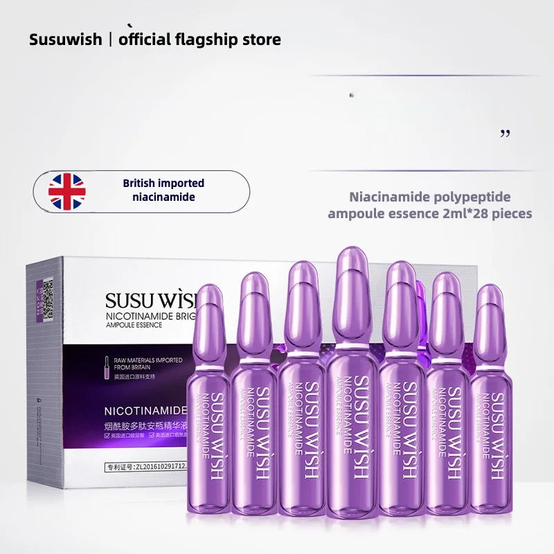 28pcs/set Niacinamide Peptide Ampoule Serum