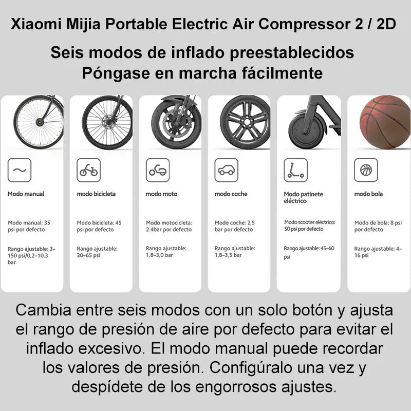 Xiaomi Mijia Portable Electric Air Compressor
