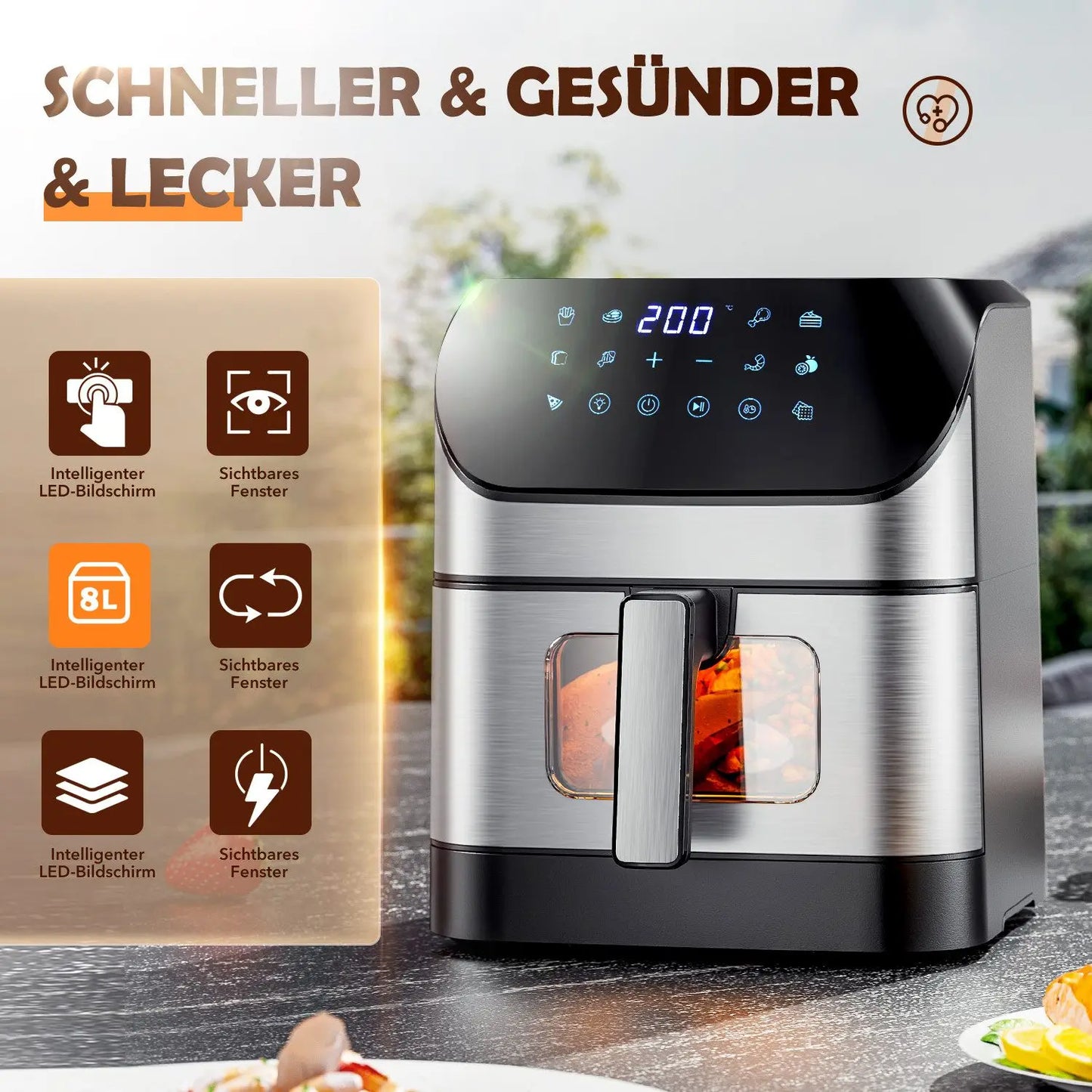 Hot Air Fryer 8L