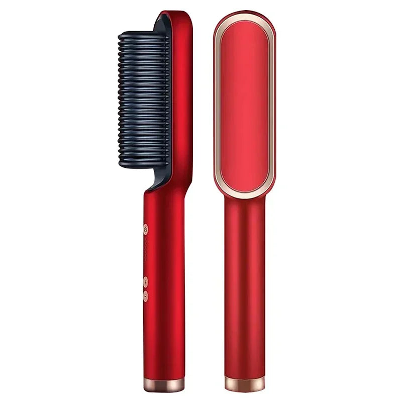 Thermostatic hair straightener