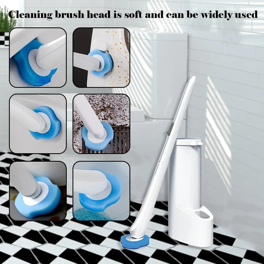 Disposable Toilet Brush Set