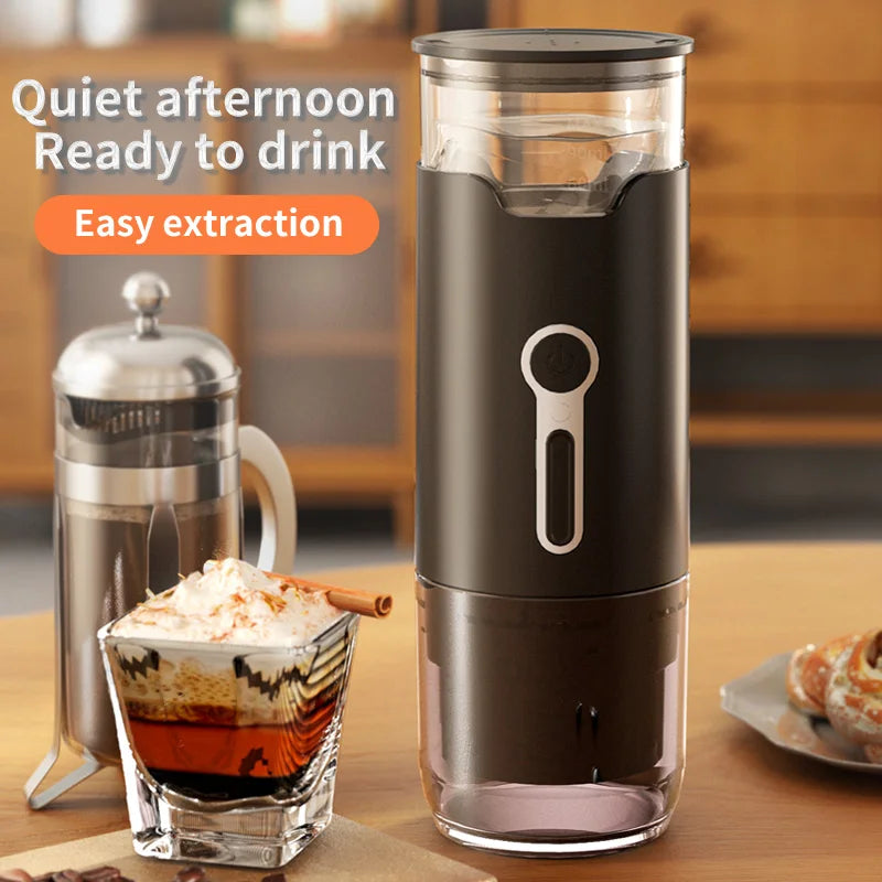 3-in-1 Portable Coffee Maker for Capsule Coffee