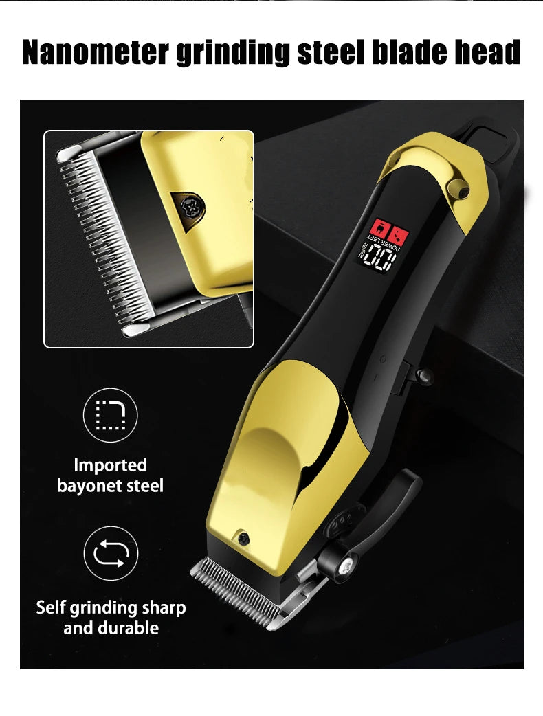 USB Rechargeable Hair Clippers for Men