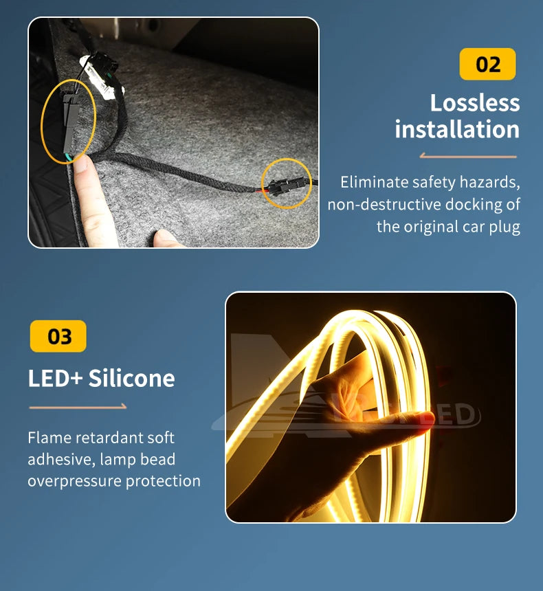 Rear Trunk Light For Tesla Model 3 Highland