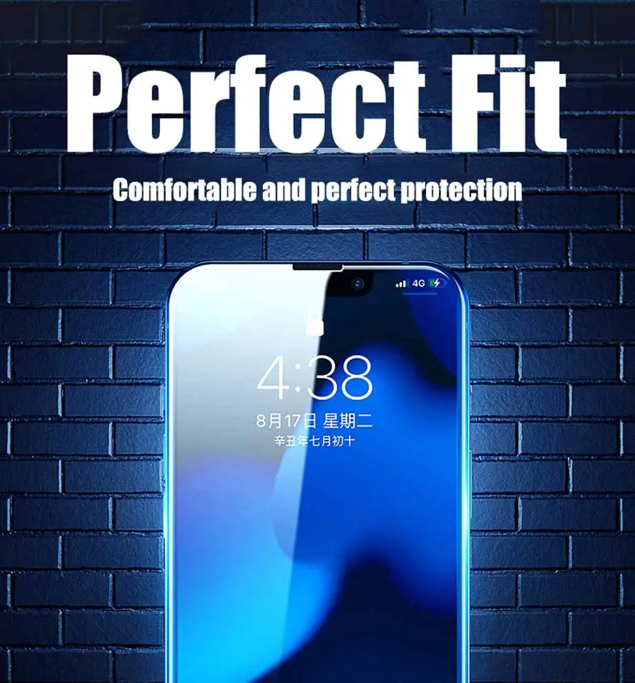 4PCS Tempered Glass