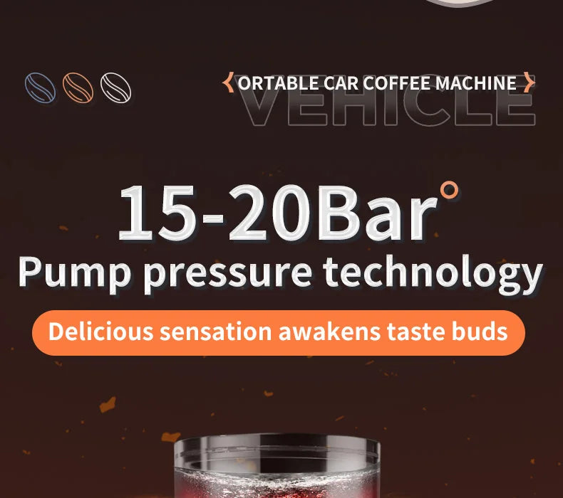 3-in-1 Portable Coffee Maker for Capsule Coffee