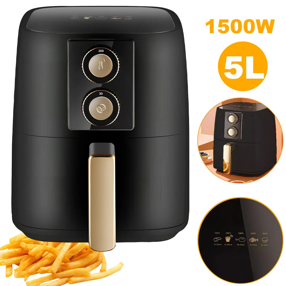 4/5/6/7/10/12L Electric Air Fryers