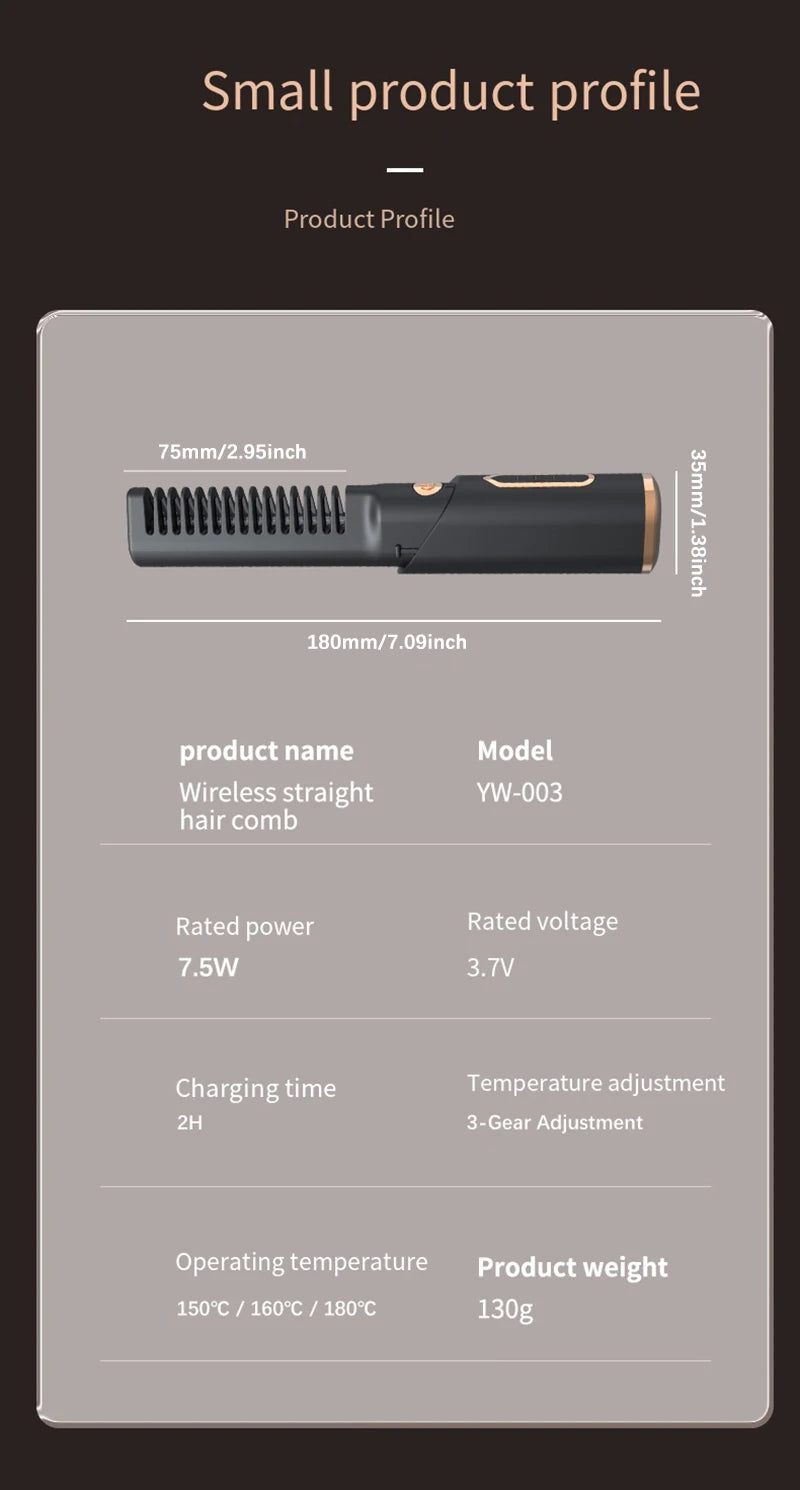 Electric Hair Brushes Hair Straightener