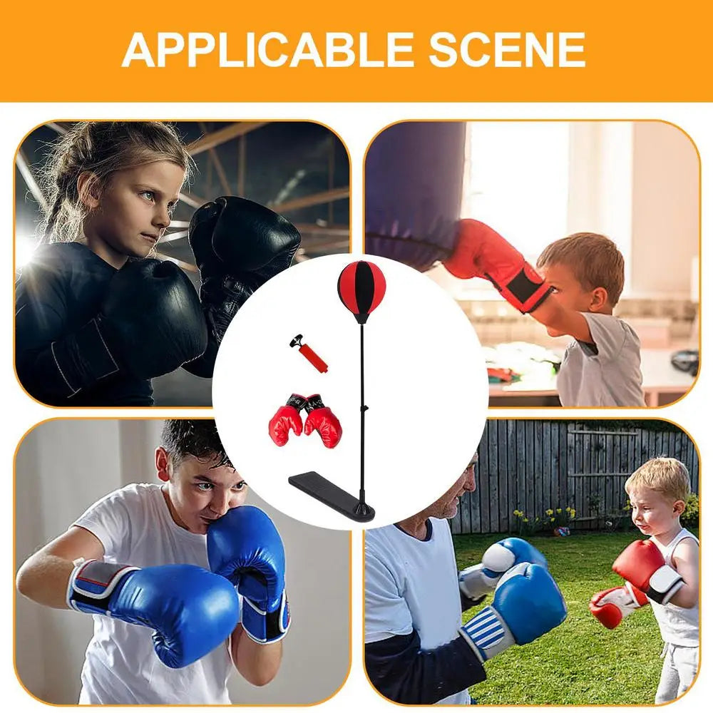 Kids Punching Bag With Stand Height