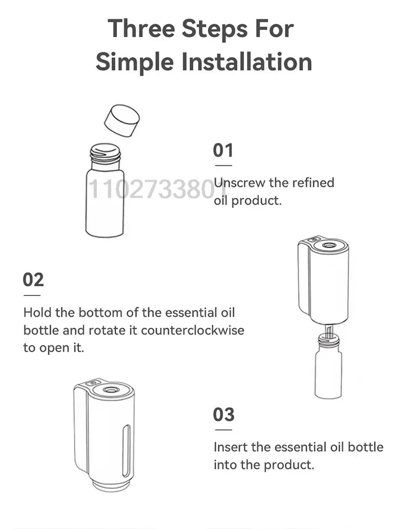 Car Aroma Diffuser Smart