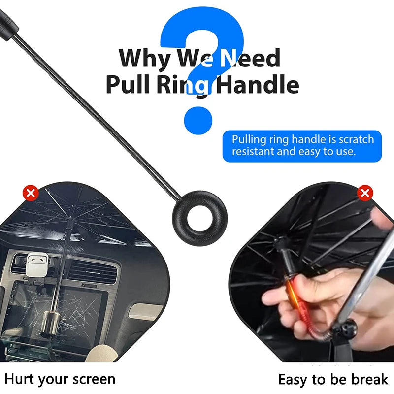 Car Sunshade Windshield Umbrella Front Sun
