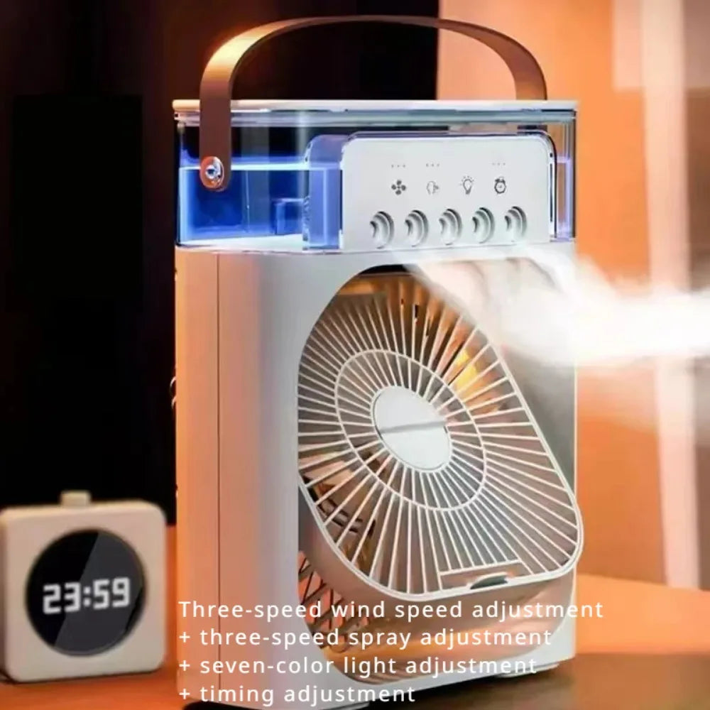 New Five-hole Spray Fan USB Desktop Humidifier Portable