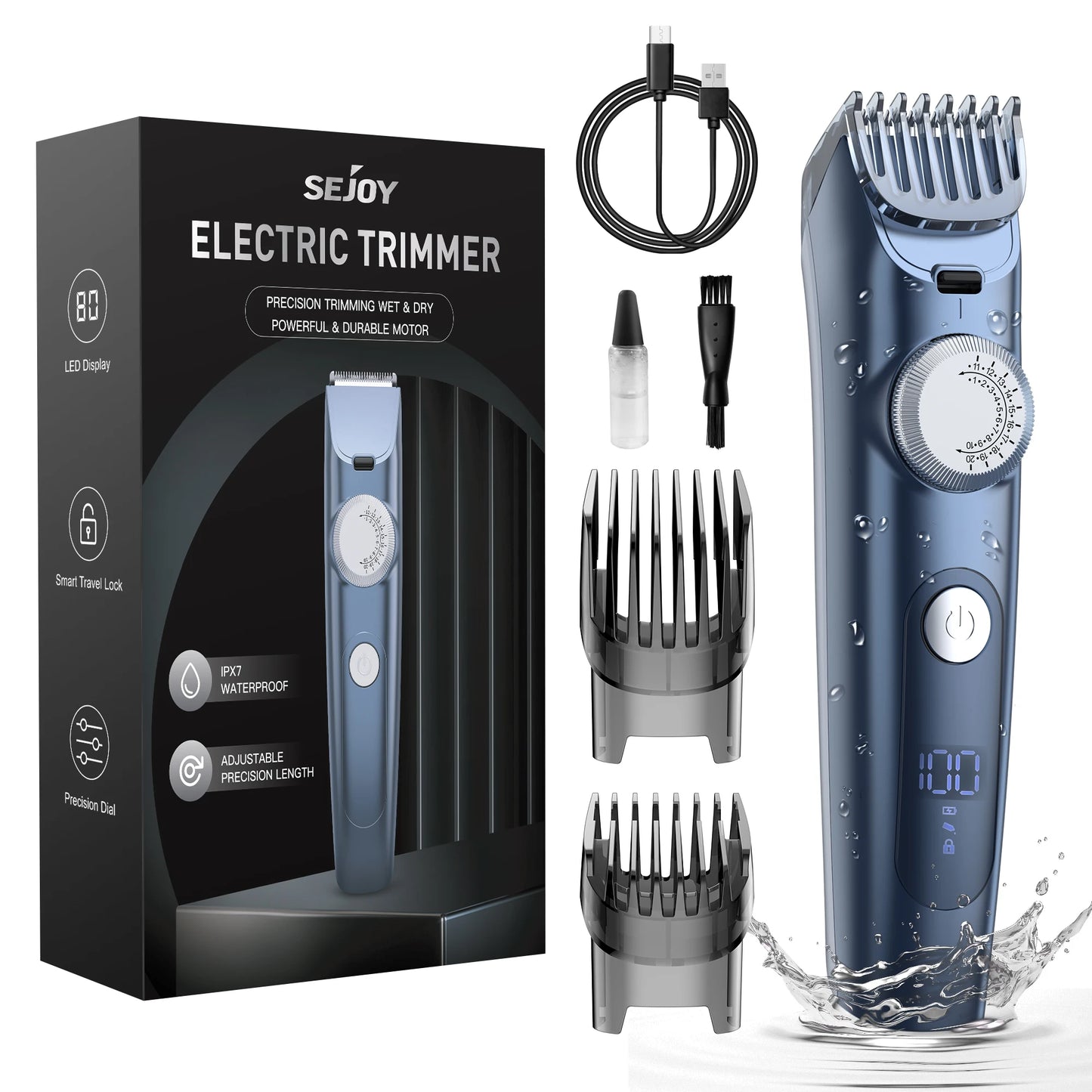 Professional Electric Hair Clipper Men