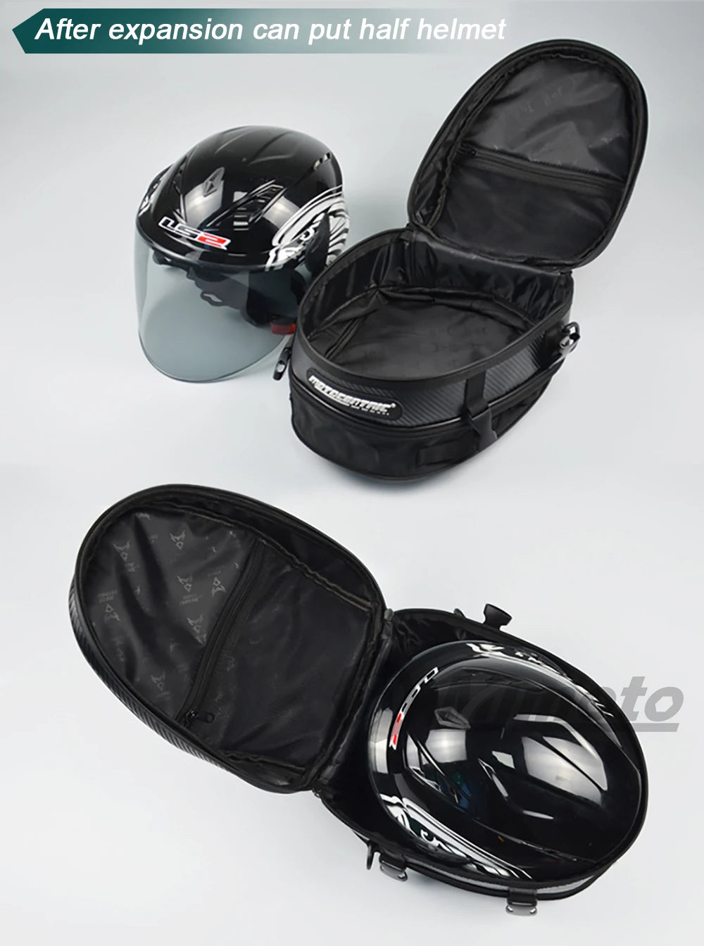 Motocentric Waterproof Motorcycle Tail Bag Multifunction