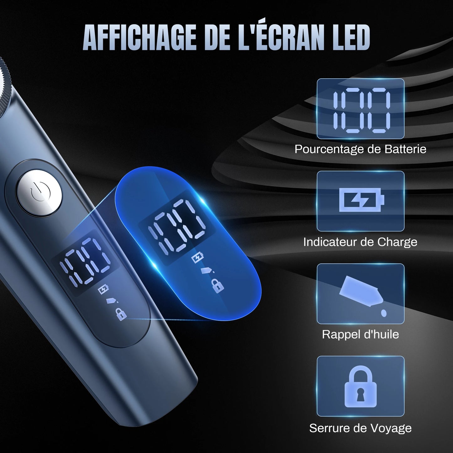 Professional Electric Hair Clipper Men
