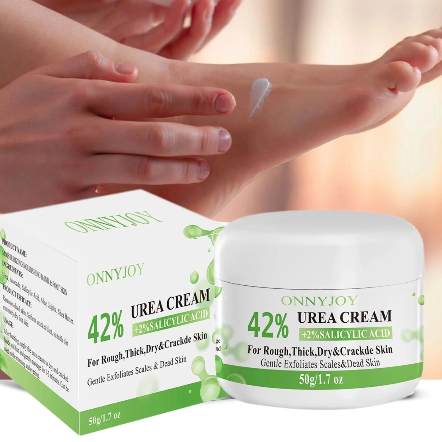 42% Urea & 2% Salicylic Acid Foot Cream